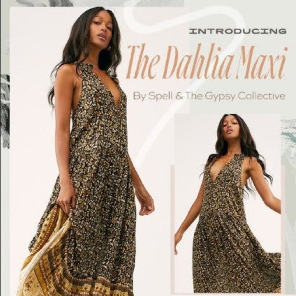 Spell Dahlia Maxi dress